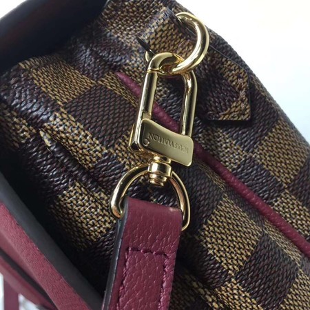 Louis Vuitton Damier Ebene Canvas WIGHT N44243 Wine