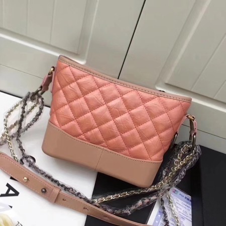 Chanel Lambskin Leather Shoulder Bag 93481 Pink