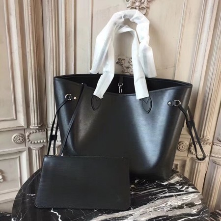 Louis Vuitton EPI Leather Tote Bag 54185 Black