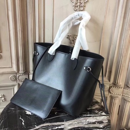 Louis Vuitton EPI Leather Tote Bag 54185 Black