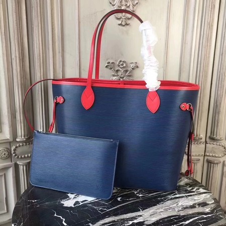 Louis Vuitton EPI Leather Tote Bag 54185 Blue&Red