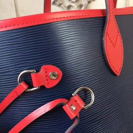 Louis Vuitton EPI Leather Tote Bag 54185 Blue&Red