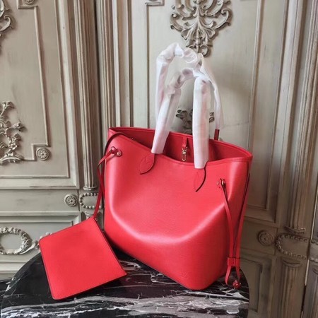 Louis Vuitton EPI Leather Tote Bag 54185 Red