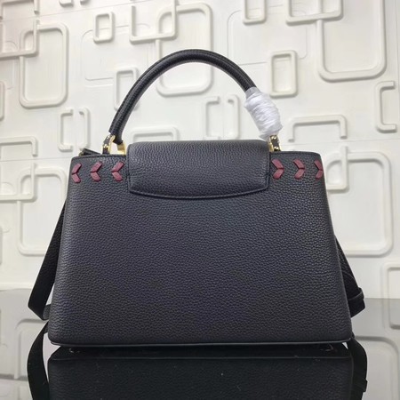 Louis Vuitton Original EPI Leather Capucines M42253 Black