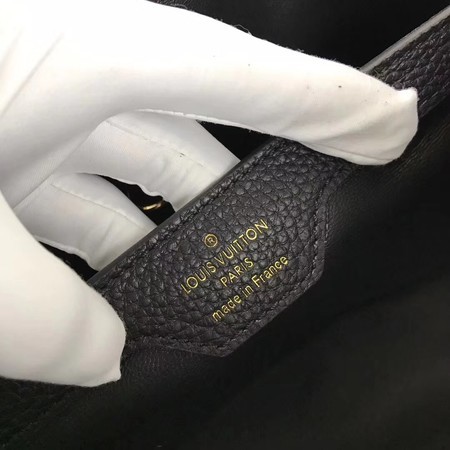Louis Vuitton Original EPI Leather Capucines M42253 Black