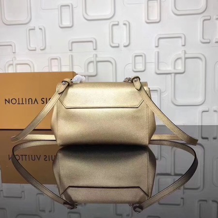 Louis Vuitton Original EPI Leather LOCKME BB Bag M50250 Gold