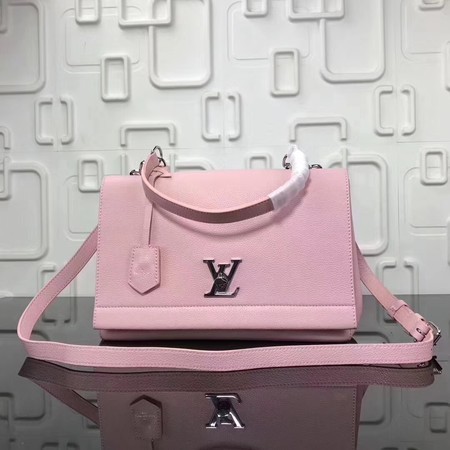 Louis Vuitton Original EPI Leather LOCKME II Bag M50250 Pink