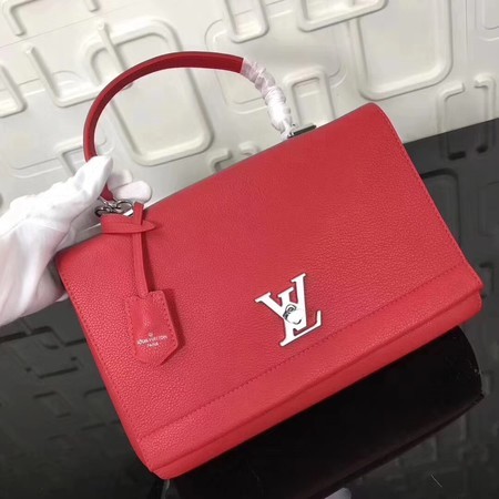 Louis Vuitton Original EPI Leather LOCKME II Bag M50250 Red