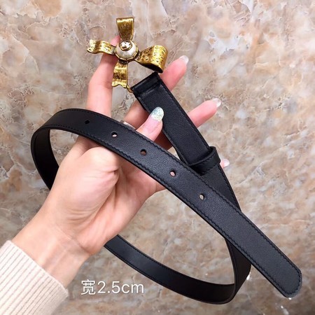 Gucci 20MM Leather Belt 414522 Black