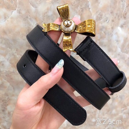 Gucci 20MM Leather Belt 414522 Black