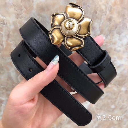 Gucci 20MM Leather Belt 414523 Black