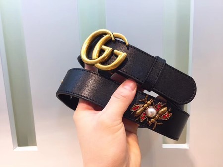 Gucci Leather Belt 414526 Black