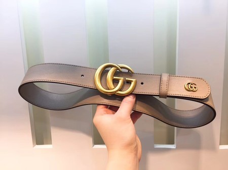 Gucci Leather Belt 414529 Apricot