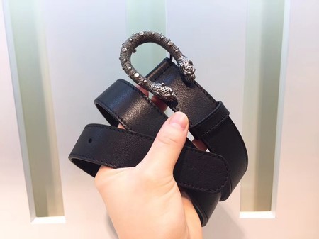 Gucci Leather Belt 414531 Black