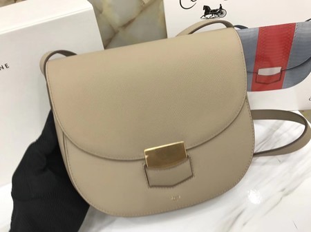 Celine Compact Trotteur Original Calfskin Leather 1269 Apricot