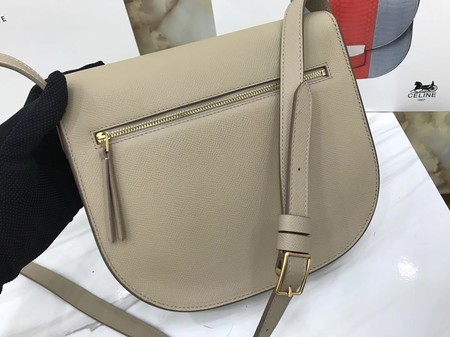 Celine Compact Trotteur Original Calfskin Leather 1269 Apricot