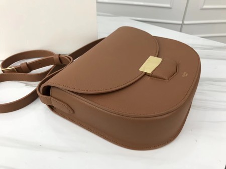 Celine Compact Trotteur Original Calfskin Leather 1269 Brown