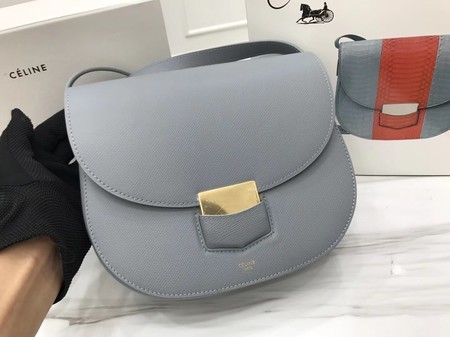 Celine Compact Trotteur Original Calfskin Leather 1269 Light Grey