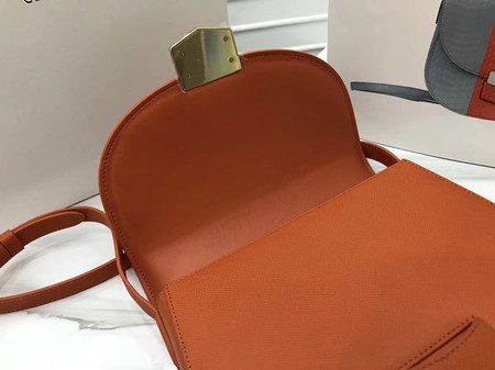 Celine Compact Trotteur Original Calfskin Leather 1269 Orange