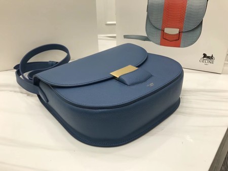 Celine Compact Trotteur Original Calfskin Leather 1269 Skyblue