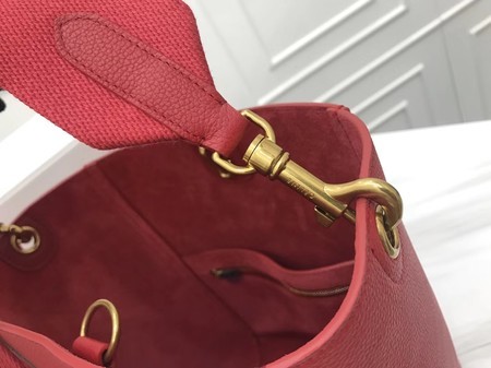 Celine Cabas Phantom Bags Original Calfskin Leather 3370 Red