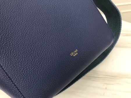 Celine Cabas Phantom Bags Original Calfskin Leather 3370 Skyblue