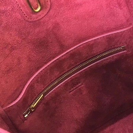 Celine Cabas Phantom Bags Original Nubuck Leather 3370 Marroon
