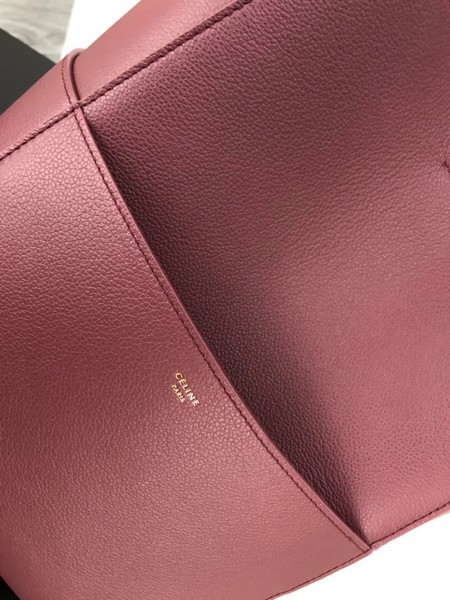 Celine SEAU SANGLE Cabas Bags Original Calfskin Leather 3369 Wine