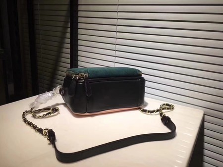 Chanel Calfskin Leather Shoulder Bag 56987 Pink&Blue