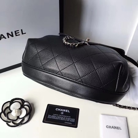 Chanel Backpack Original Cannage Patterns 5697 Black