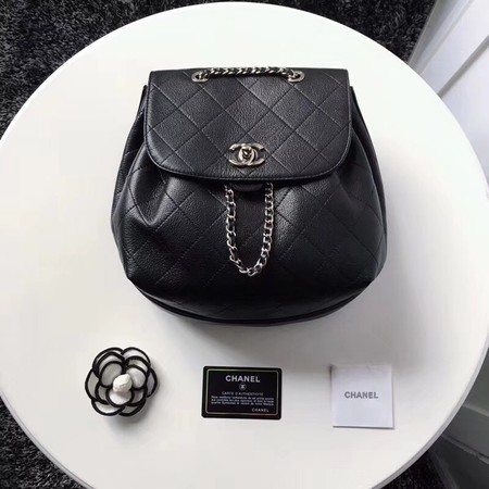 Chanel Backpack Original Cannage Patterns 5697 Black