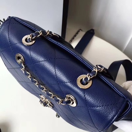 Chanel Backpack Original Cannage Patterns 5697 Blue