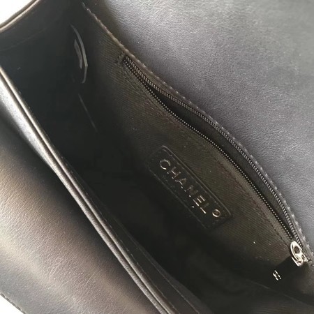 Chanel Original Calfskin Leather Shoulder Bag 4569 Black