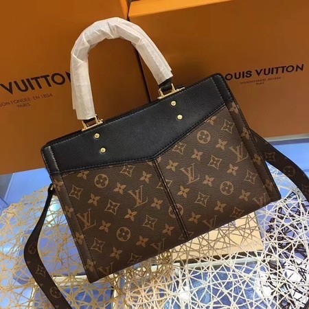 Louis Vuitton Monogram Canvas POPINCOURT 44195 Black