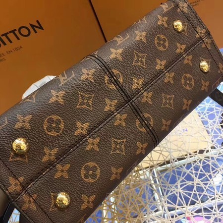 Louis Vuitton Monogram Canvas POPINCOURT 44195 Black