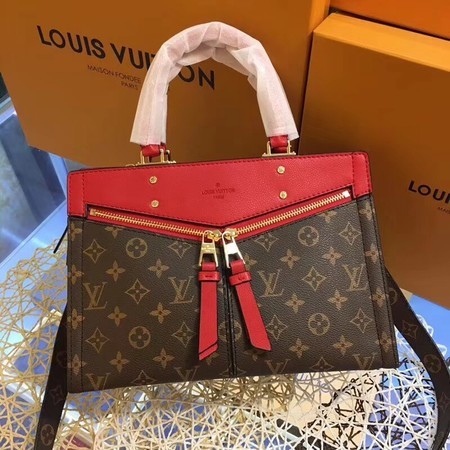 Louis Vuitton Monogram Canvas POPINCOURT 44195 Red