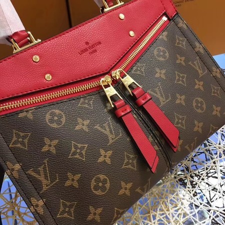 Louis Vuitton Monogram Canvas POPINCOURT 44195 Red