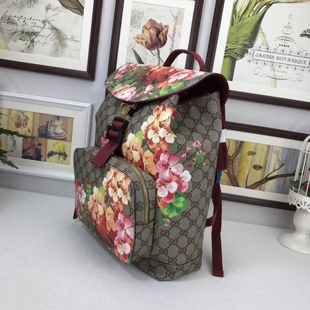 Gucci GG Blooms Backpack 405019 red