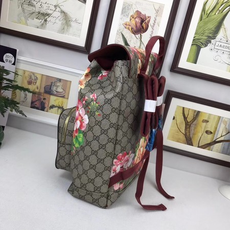 Gucci GG Blooms Backpack 405019 red