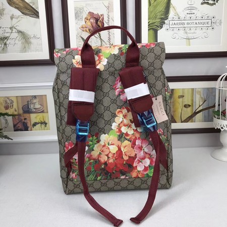 Gucci GG Blooms Backpack 405019 red