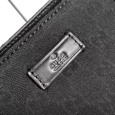 Gucci GG canvas shoulder bag 308928 black