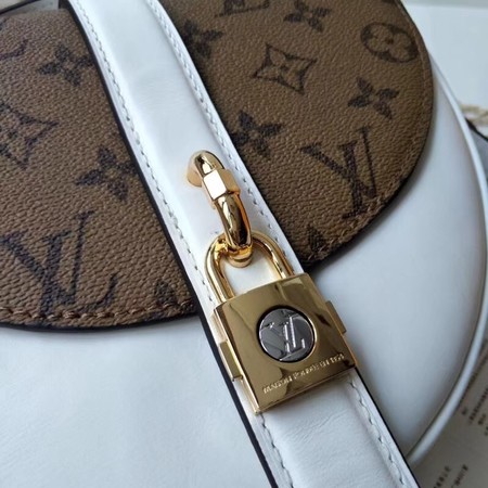 Louis vuitton original monogram canvas chantilly lock bag M43590 apricot