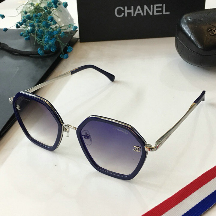 Chanel Newest Fashion Sunglasses Top Quality CC0122