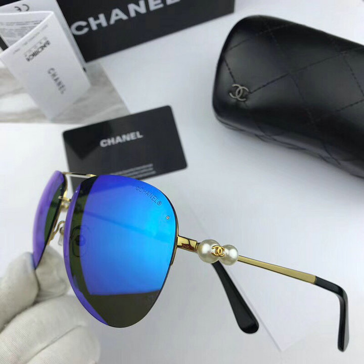 Chanel Newest Fashion Sunglasses Top Quality CC0128