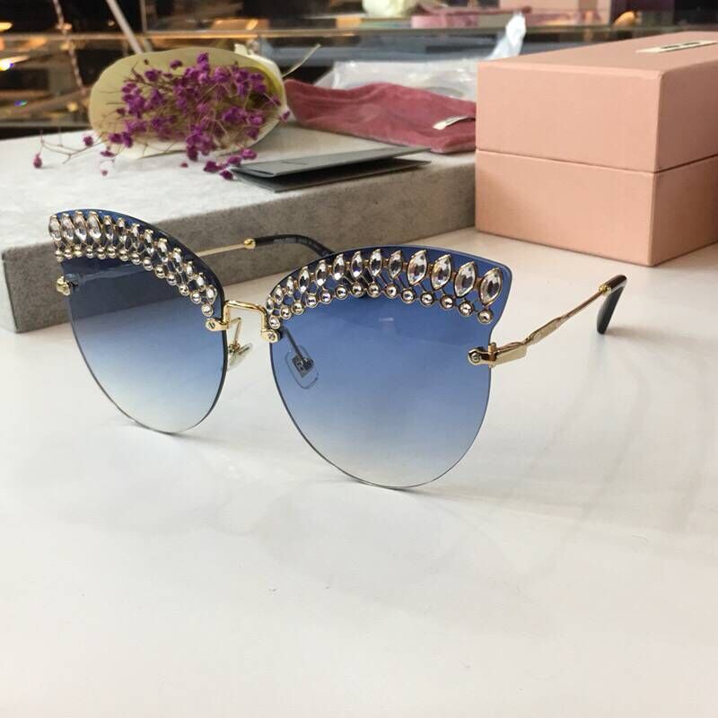 MiuMiu Newest Fashion Sunglasses Top Quality MM0002