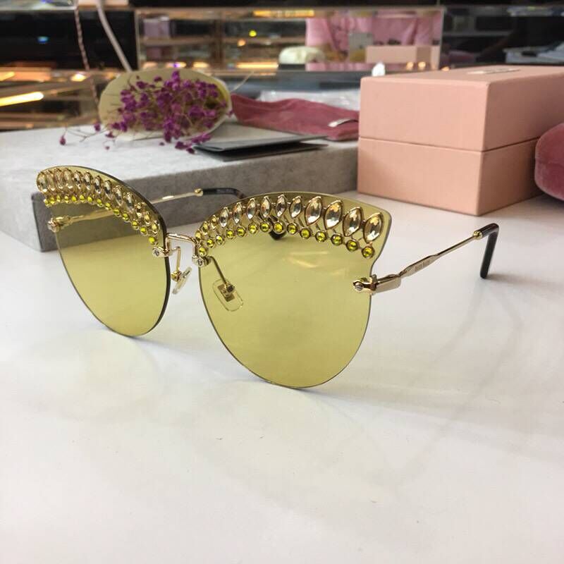 MiuMiu Newest Fashion Sunglasses Top Quality MM0004