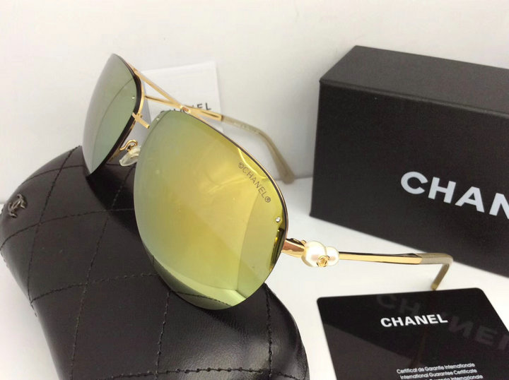 Chanel Newest Fashion Sunglasses Top Quality CC0155