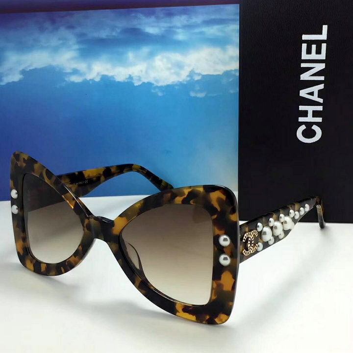 Chanel Newest Fashion Sunglasses Top Quality CC0160