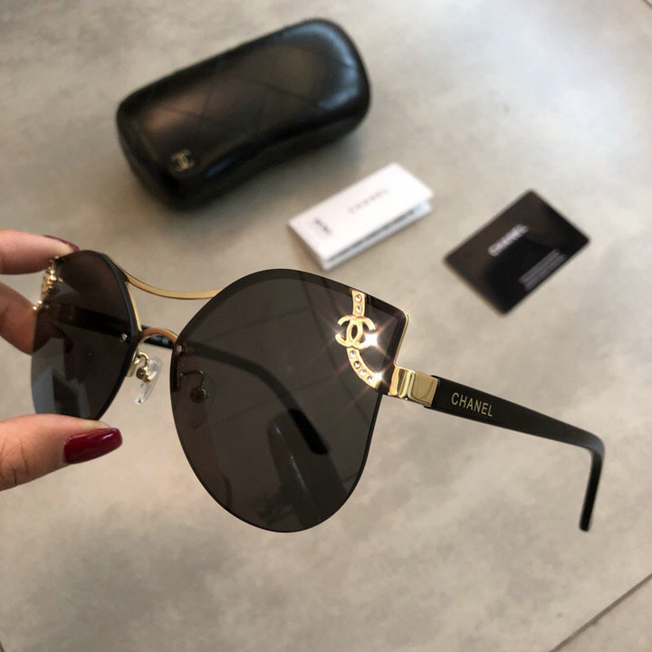 Chanel Newest Fashion Sunglasses Top Quality CC0176