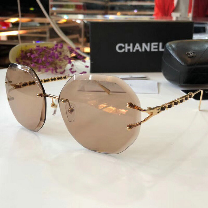 Chanel Newest Fashion Sunglasses Top Quality CC0195